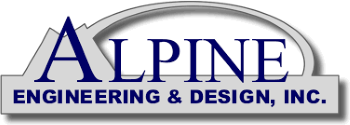 Alpine Engineering & Design Logo